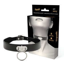 Collar Cuero Vegano Accesorio Woman Fetish imagen 1