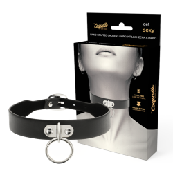 Collar Cuero Vegano Accesorio Woman Fetish imagen 1