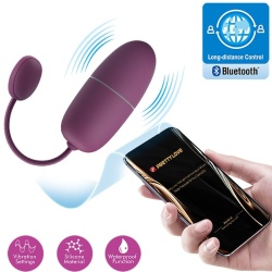 Nymph Huevo Vibrador Controlado Por App Lila