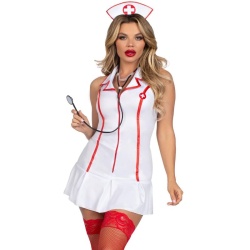 Vestido de Enfermera Blanco imagen 1