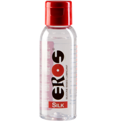 eros silk lubricante silicona medico 50ml imagen 1