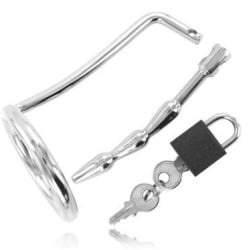 METALHARD Anillas de castidad con Stop Uretra