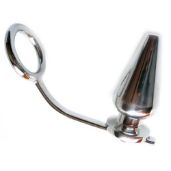 Anillo de Acero con Plug Anal