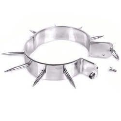 Collar de sumisión con puntas BDSM