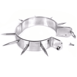 Collar de sumisión con puntas BDSM