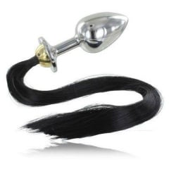 Plug Anal con cola de acero