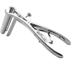 Espéculo Rectal Triple Metálico