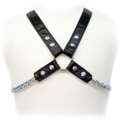 Arnes BDSM para hombre LEATHER BODY 