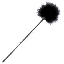 Pluma de Cosquillas NEGRO 42CM