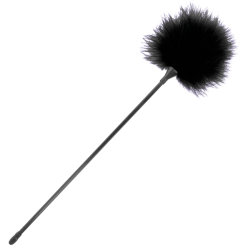 Pluma de Cosquillas NEGRO 42CM