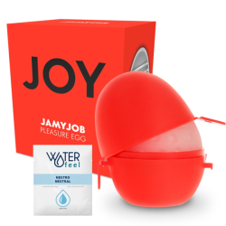 Jamyjob Masturbador Discreto huevo Rojo