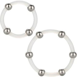 Kit 2 Anillos de Silicona y Acero