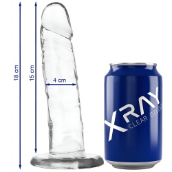 Dildo Transparente 18CM X 4CM