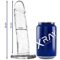 Dildo Transparente 18CM X 4CM