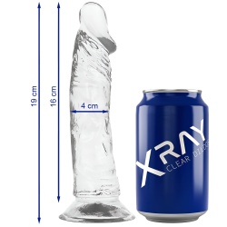 Dildo Transparente 19 CM X 4CM