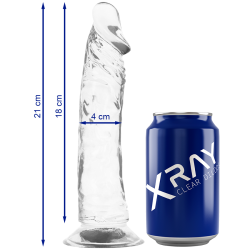 Dildo Transparente 21 CM X 4CM