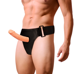 Arnés pene hueco 15 cm