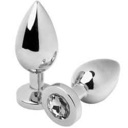 Plug Anal con Joya 3.3 X 7.62CM