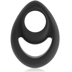 Anillo Flexible Pene y Testículos PR14 NEGRO
