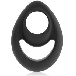 Anillo Flexible Pene y Testículos PR14 NEGRO