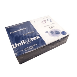 UNILATEX cajas de preservativos naturales o fresa