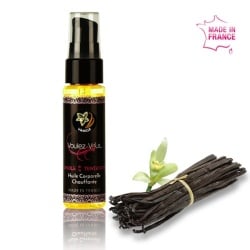 voulez-vous - aceite efecto calor - vainilla botella 35 ml imagen 1
