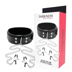 Collar BDSM con Pinzas