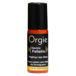 Orgie Electric Fellatio Gel Labial con Vibración 10 ml