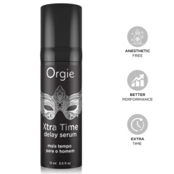 Orgie Xtra Time Suero Retardante para Hombre 15 ml