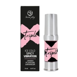 Gel Estimulante Unisex Triple X – SecretPlay 15 ml