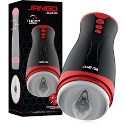 Jango: Masturbador Compresor con Vibración y Presión Ajustable