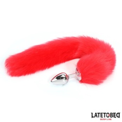 Plug con Cola Roja 7 x 2,8 cm