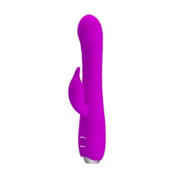 Vibrador Rotador Recargable de Silicona