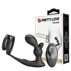 Anillo para Pene con Plug Anal Vibratorio
