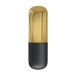 Bala Vibradora Dorada Recargable