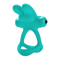 Anillo Triple Pene y Testículos con Vibración