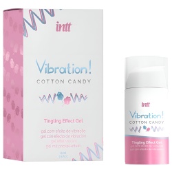 Gel Estimulante con Vibración Algodón de Azúcar