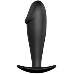 Mini Pene Anal Negro 10 cm