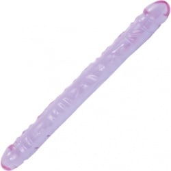 Dildo doble Lila de 45 cm