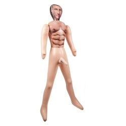 Muñeco hinchable Personal Trainer vista frontal