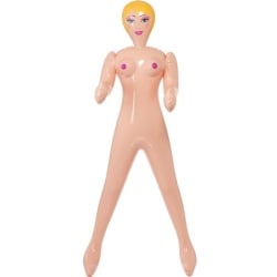Muñeca hinchable sin orificios vista general
