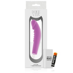 vibrador lila 16 cm