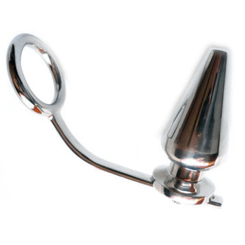 Anillos pene con plug anal
