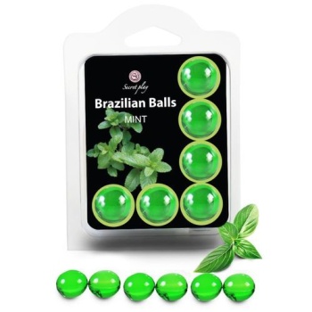 Bolas Brasileñas 6 Unidades Menta imagen 1