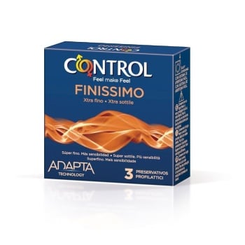 FINISSIMO preservativos extra finos 3 UDS