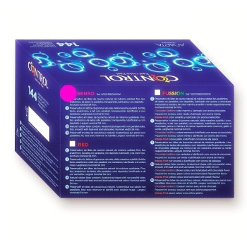 SENSO pack económico preservativos finos 144 UDS