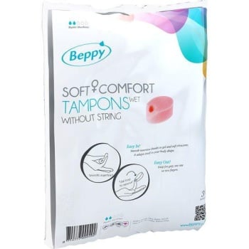 Tampones sin hilo con lubricante