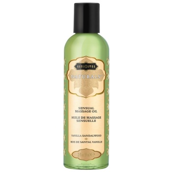 kamasutra aceite de masaje natural vanilla sandalwood 59 ml imagen 1