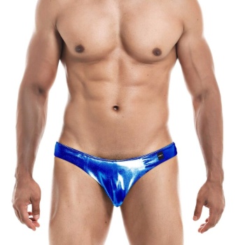 Calzoncillo Azul Corte Bajo imagen 1