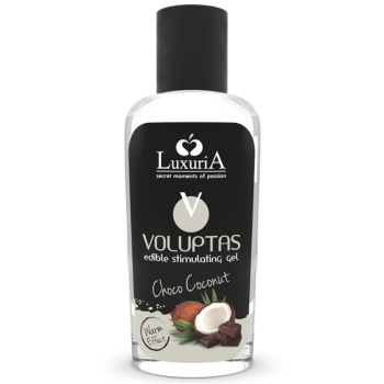 gel estimulante comestible efecto calor - coco y crema 100 ml imagen 1